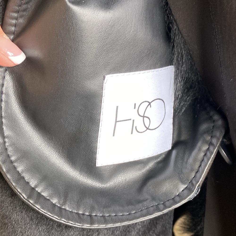 HiSO Real Sancy Toscana Shearling Coat // Luxury //NWT - Picture 6 of 13